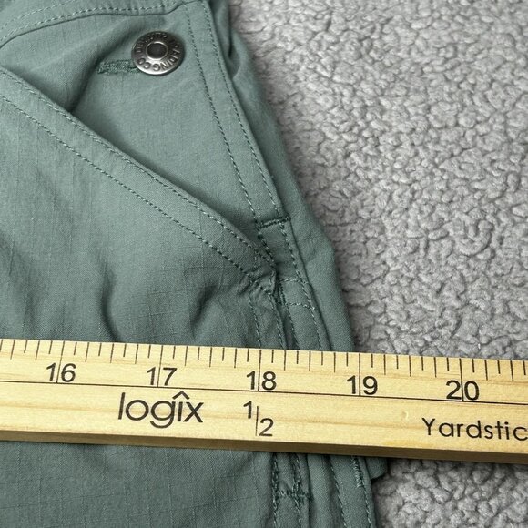 Duluth Trading Heirloom Gardening Short Overalls Womens XS Green Ripstop Stretch - Picture 4 of 10